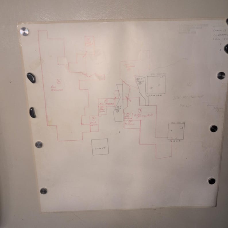 Vintage 1977 USDA Aerial Survey Photo Coosa County Alabama Series of 27 Maps image 9
