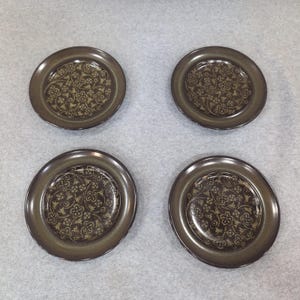 Franciscan Madeira Plates Set of 12 Dinner Salad Bread Butter Olive Green Brown image 11