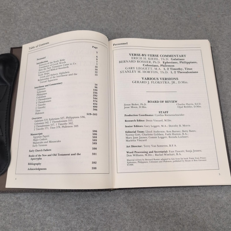 コンプリート・バイブル・ライブラリー 新約聖書研究聖書 ガラテヤ書-フィレモン・ブラウン 画像 3