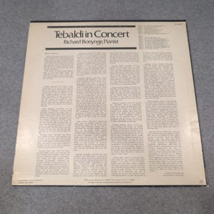 Renata Tebaldi in Concert Richard Bonynge Piano London fffr Vinyl LP OS 26303 image 2