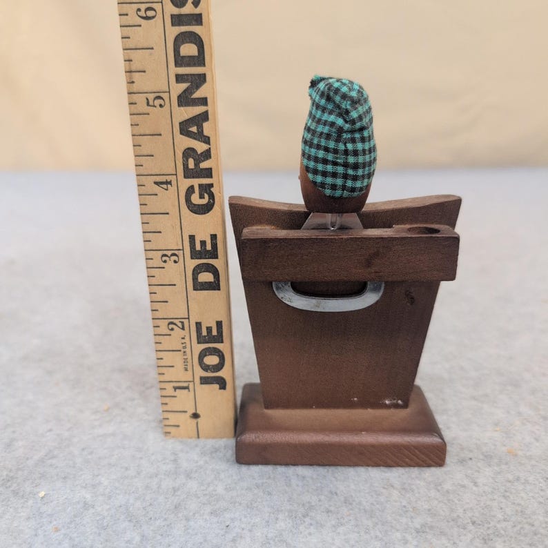 Vintage Florida Wooden Bar Opener Set Novelty Character Flamingo Souvenir image 5