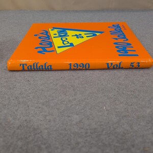 1990 Tallala Vol 53 Talladega High School Yearbook Alabama Don Medders Hardcover image 2