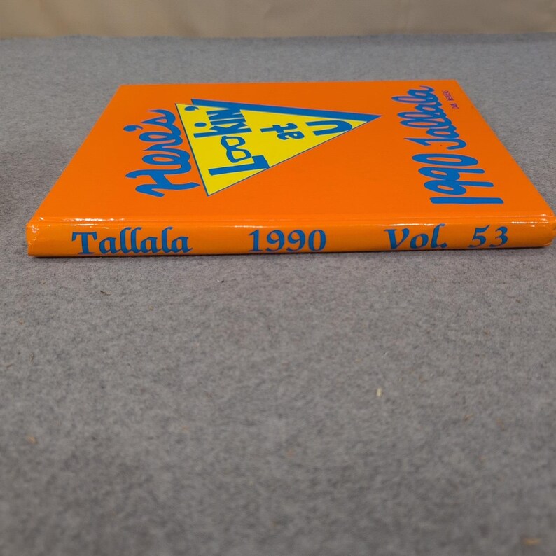 1990 Tallala Vol 53 Talladega High School Yearbook Alabama Don Medders Hardcover image 2