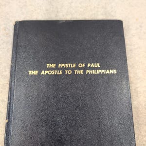 The Epistle of Paul the Apostle to the Philippians Oliver B Greene 1977 VG image 1