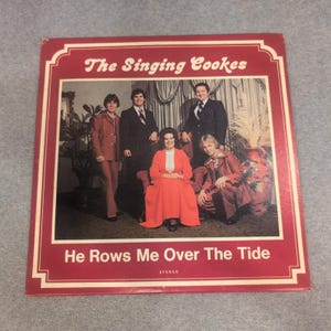 The Singing Cookes He Rows Me Over The Tide Vinilo LP Gospel Sureño 770319 imagen 1