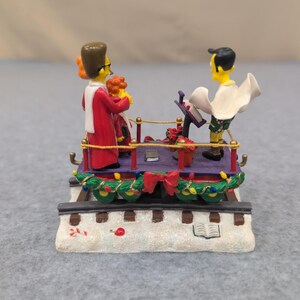 The Simpsons Christmas Express A Caroling Surprise 2003 Figurine Flanders Homer image 4
