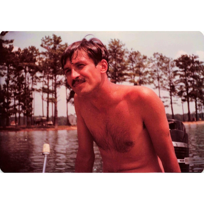 Vintage 1970s Lake Water Skiing Photos Lot of 6 Mercury 650 Motor 3.5x5 image 1