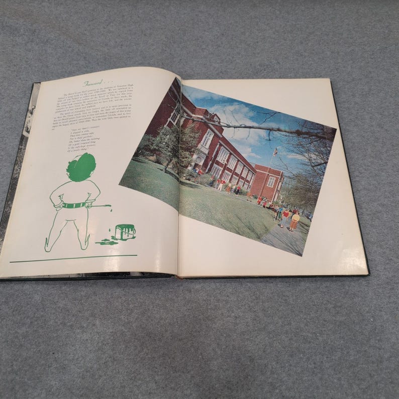 1950 The Hour Glass Anniston High School Jahrbuch Alabama Bulldogs Vol 31 Bild 5