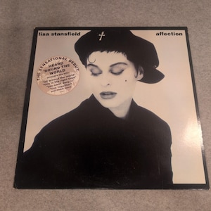Lisa Stansfield Affection Vinyl LP Album 1989 Arista AL-8554 Copie promotionnelle VG+ image 1