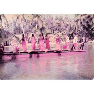 Vintage 1970s Polynesian Cultural Center Hawaii Canoe Pageant Photo Lot of 16 image 8