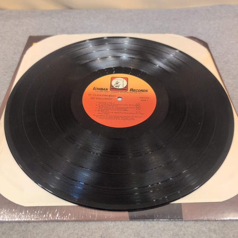 St. Clair Pinckney Do You Like It Vinyl LP Ichiban Records ICH 1014 Soul Jazz image 5