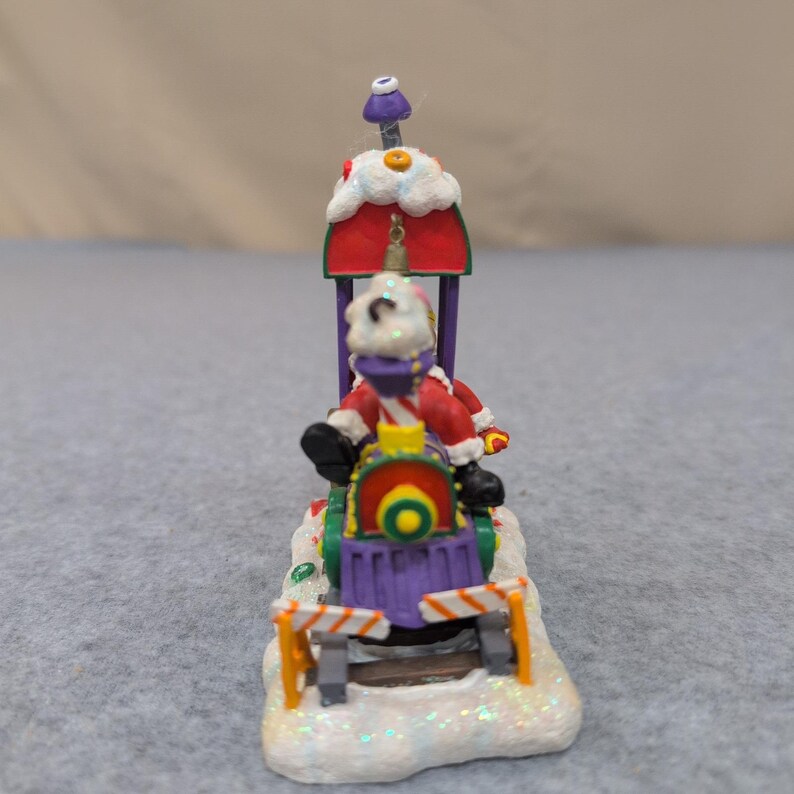 The Simpsons Christmas Express Asleep at the Wheel Homer Santa Train Figure 2003 image 2