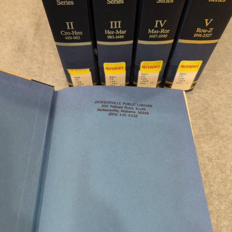 Great Lives From History Twentieth Century Series 5 Vol Set Frank N Magill 1990 image 3