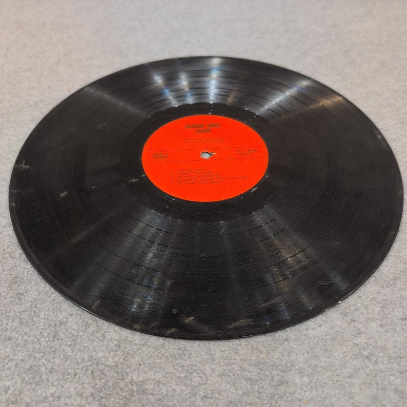 Sharon Sings Again Sharon Cheatham Vinyl LP Gospel LH-2261 Mono 33 RPM Record image 3