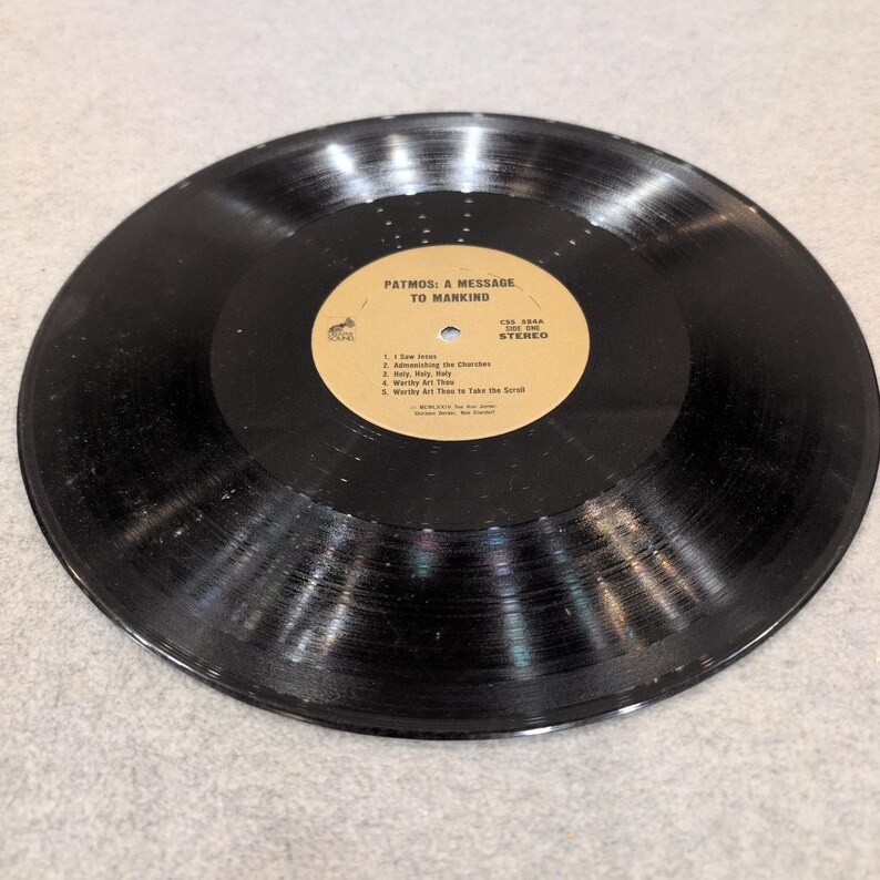 Patmos A Message To Mankind 2LP Vinyl Record 1974 Creative Sound CSS 584 VG image 5