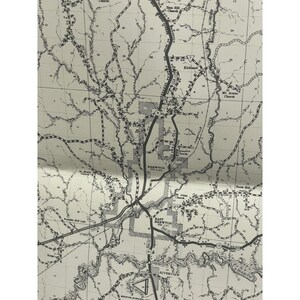 VTG 1969 General Highway Map Escambia County Alabama 31" x 18" Brewton Atmore image 4