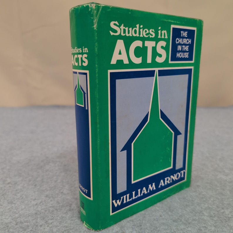 Studies in Acts William Arnot Kregel Publications 1978 Hardcover Book Commentary image 1