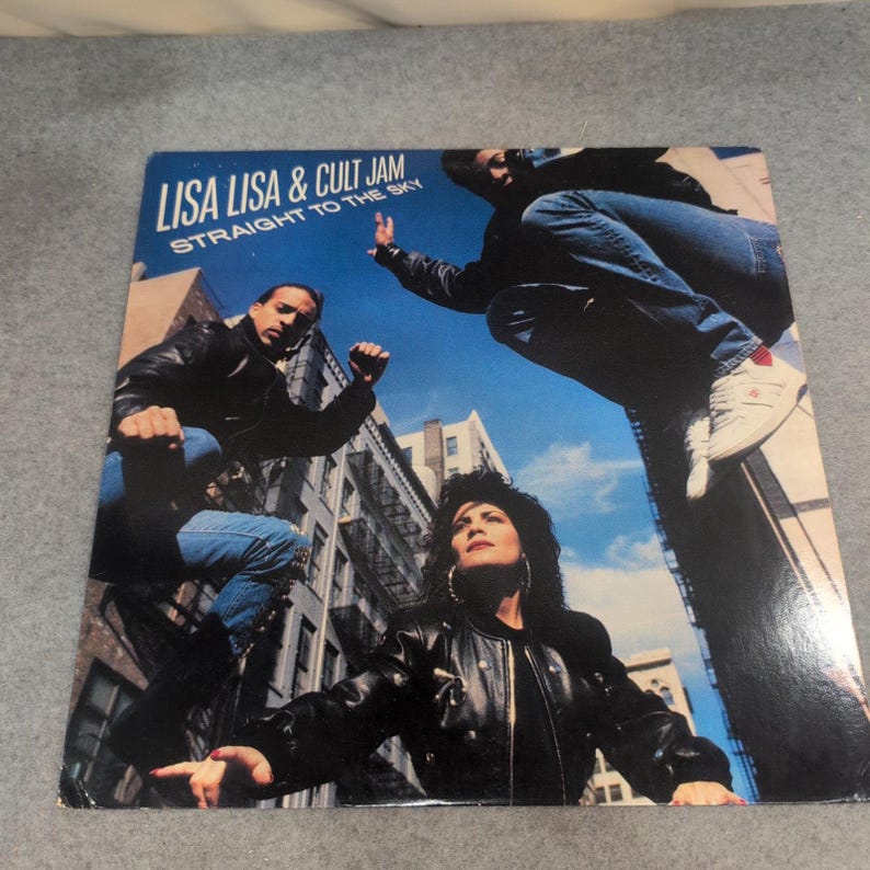 Lisa Lisa & Cult Jam Straight to the Sky 1989 Vinyl LP Promo Columbia C 44378 image 1