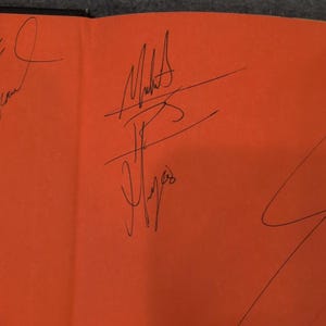 Wrestling Madness Matt Hunter Book 8 Signatures Autographed Sting Dustin Rhodes image 5