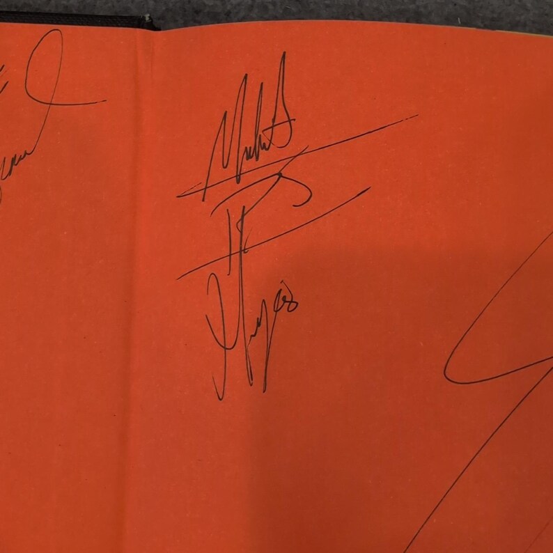 Wrestling Madness Matt Hunter Book 8 Signatures Autographed Sting Dustin Rhodes image 5