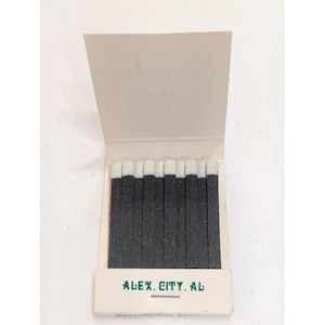 Cecil's Public House Matchbook Alex City AL Edibles & Elixirs Vintage image 3