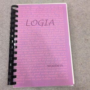 Logia Jesu ord Bergspredikan Woodfin Kirk Grove Signerad andakt bild 1