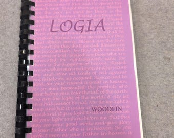 Logia Words of Jesus Sermon on the Mount Woodfin Kirk Grove Signed Devotional