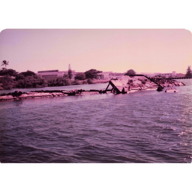 Vintage 1970s Pearl Harbor USS Arizona USS Utah Memorial Photos Lot of 13 Bell image 8