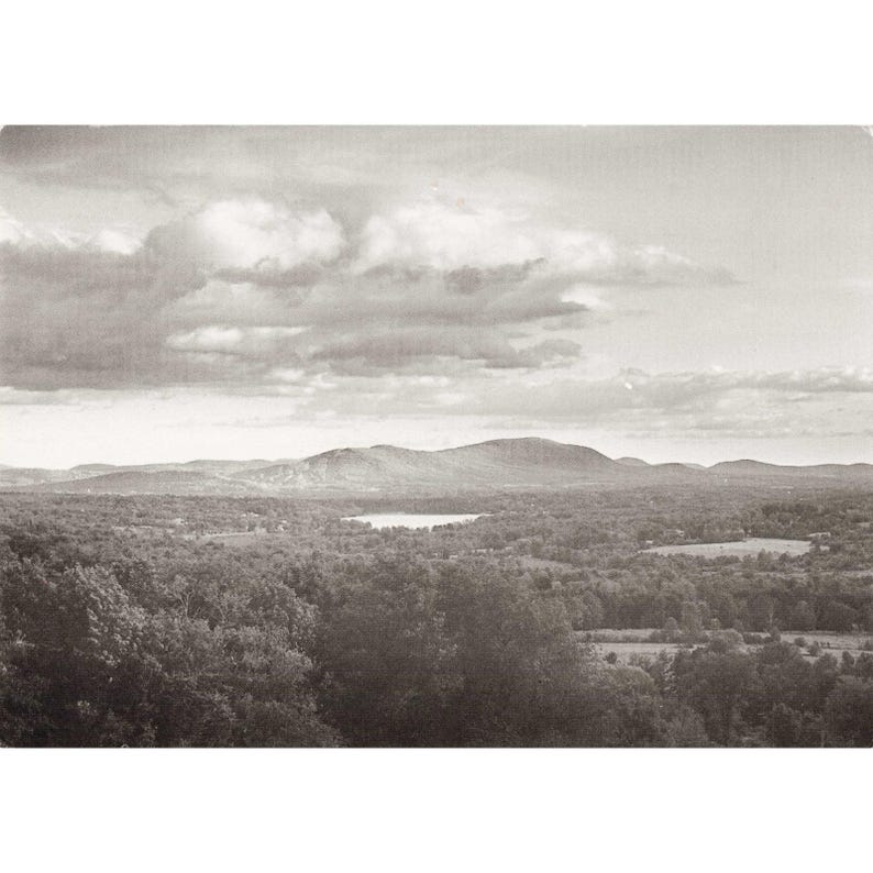 William H Tague, juego de 15 postales, Berkshires, Tanglewood, Leonard Bernstein, Naturaleza imagen 9