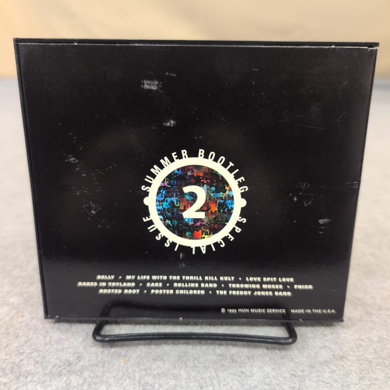 HUH Summer Bootleg Special Issue 2 CD 1995 Phish Cake Rollins Band Compilation immagine 2