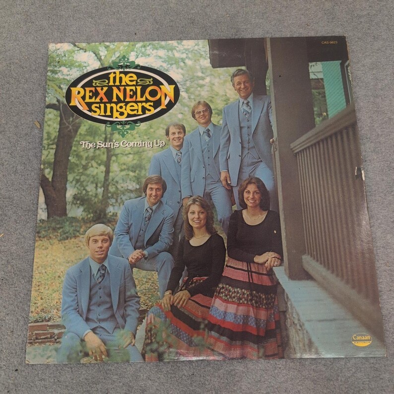 The Rex Nelon Singers The Sun's Coming Up Vinyl LP Canaan Records CAS-9823 1977 image 1