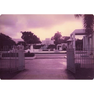 Vintage 1970s Laie Hawaii Temple Oahu Lot of 3 Photos image 1