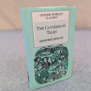 The Canterbury Tales Geoffrey Chaucer Oxford World's Classics Avenel Hardcover image 1