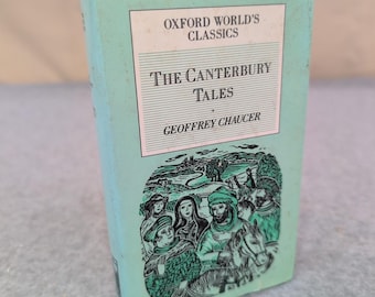 Los cuentos de Canterbury, de Geoffrey Chaucer, Oxford World's Classics, Avenel, tapa dura.