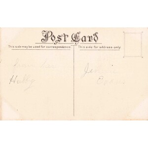 Vintage Romantic Couple Postcard I Could Hold Your Hand Forever Darling VG image 2