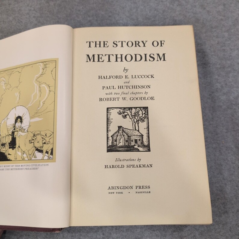 The Story of Methodism Halford E Luccock Paul Hutchinson Abingdon Press image 4