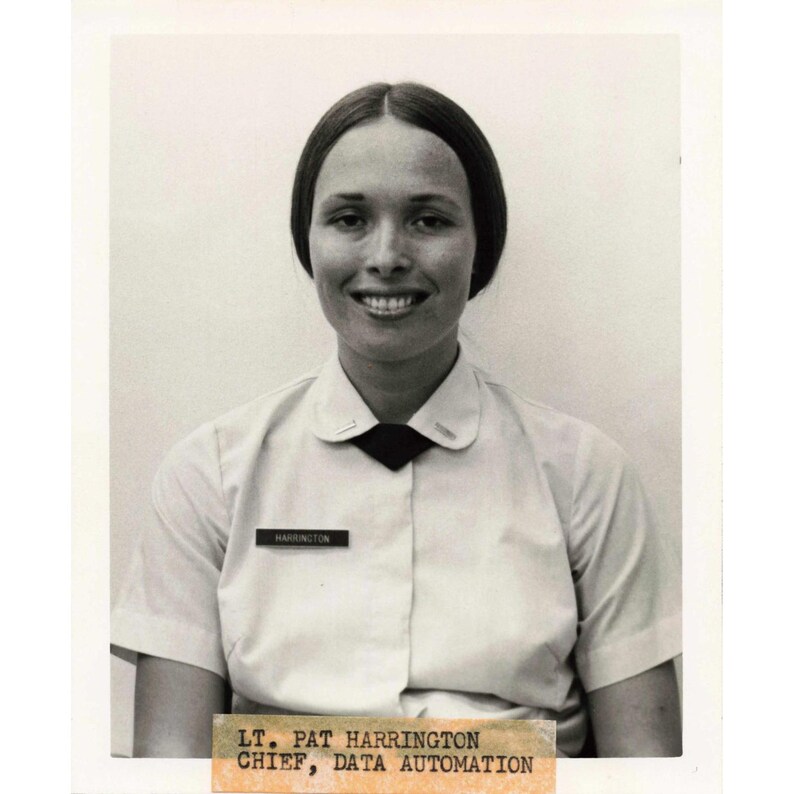 5 VTG 1970s US Air Force Personnel Photos Korea Data Automation Named Portraits image 4