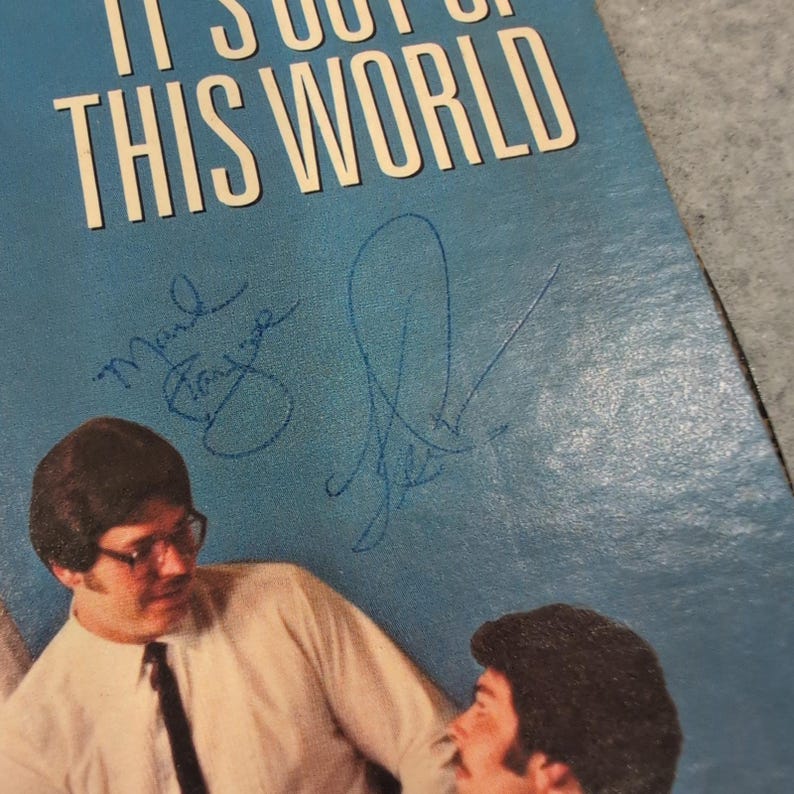 The Paynes It's Out of This World Signed Vinyl LP Windchime Records WC-8231 image 3