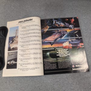 Sea Power Magazine January 1993 Special Edition Navy League United States VG image 2