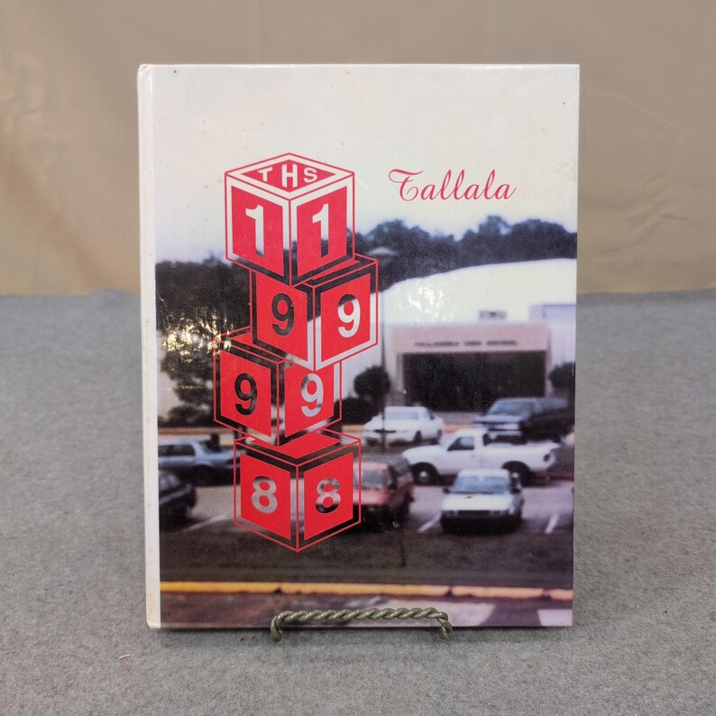 Talladega High School 1998 Yearbook Tallala Vol 61 Alabama Vintage Hardcover image 1