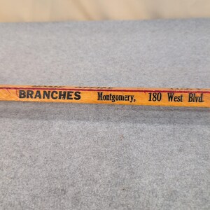 Vintage Joe Money Machinery Co Inc Alabama Advertising Wooden Yardstick Ruler image 6