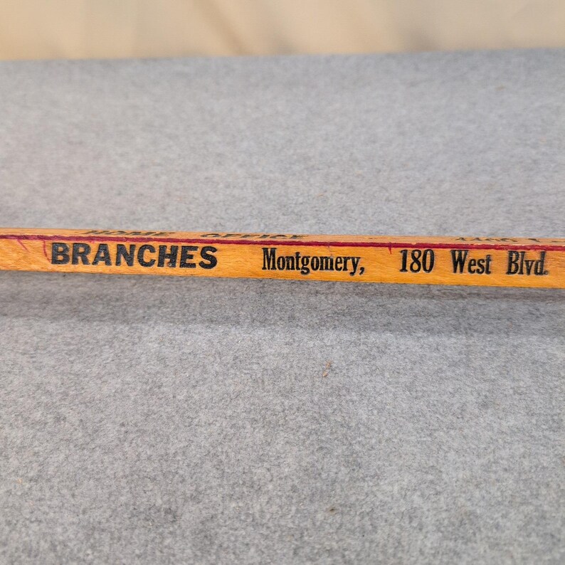 Vintage Joe Money Machinery Co Inc Alabama Advertising Wooden Yardstick Ruler image 6