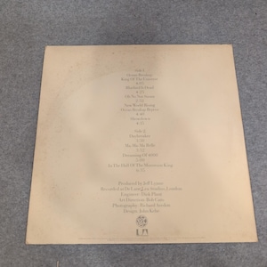 Electric Light Orchestra On The Third Day Vinyl LP Jeff Lynne ELO UA Records image 2