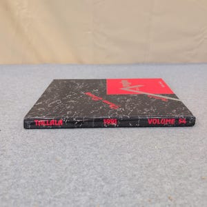 1991 Talladega High School Yearbook Tallala Volume 54 Alabama Hardcover VG+ image 2