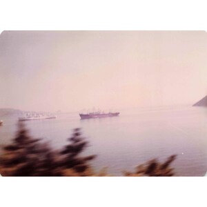 7 Vintage 1977 South Korea Photos USAF Aircraft Military Museum Ships Coast image 5