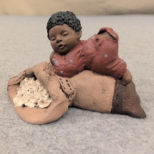 All God's Children Martha Holcombe Bone Figurine 1510 Edition 74 Vintage 1988 image 1