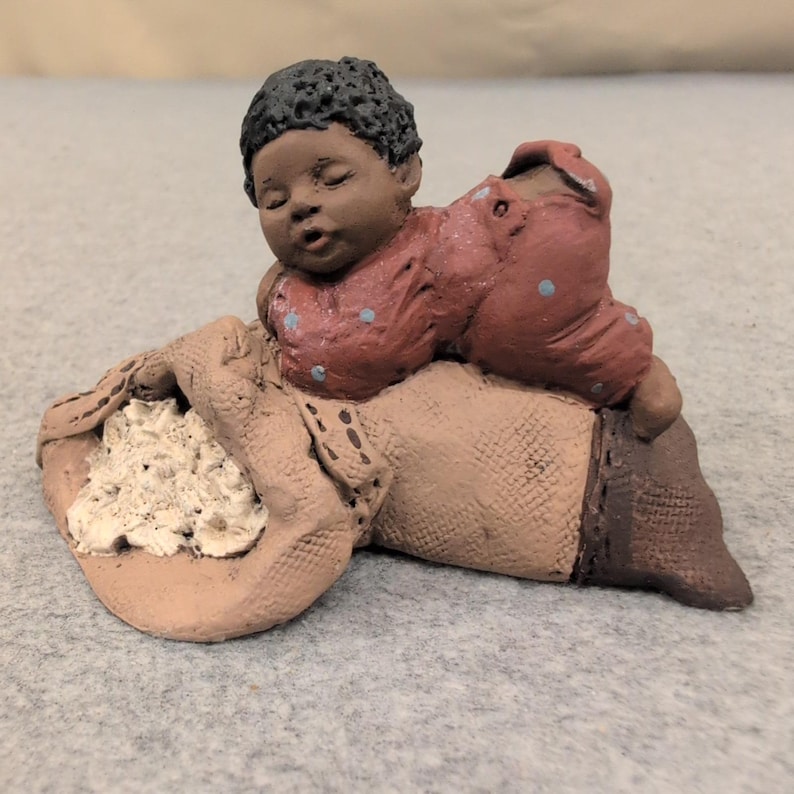 All God's Children Martha Holcombe Bone Figurine 1510 Edition 74 Vintage 1988 image 1