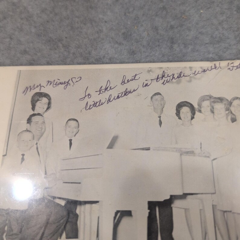 Monroe Lipscomb & The French Sisters Sing If You Believe Vinyl LP Sealed Signed image 3