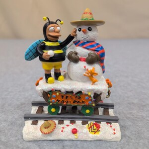 Die Simpsons Christmas Express Hummelmann Schneemann Figur Ay Chihuahua 2005 Bild 1