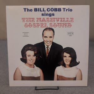 Bill Cobb Trio Nashville Gospel Sound Vinyl LP Revival Time LP 101 Mens Womens image 1